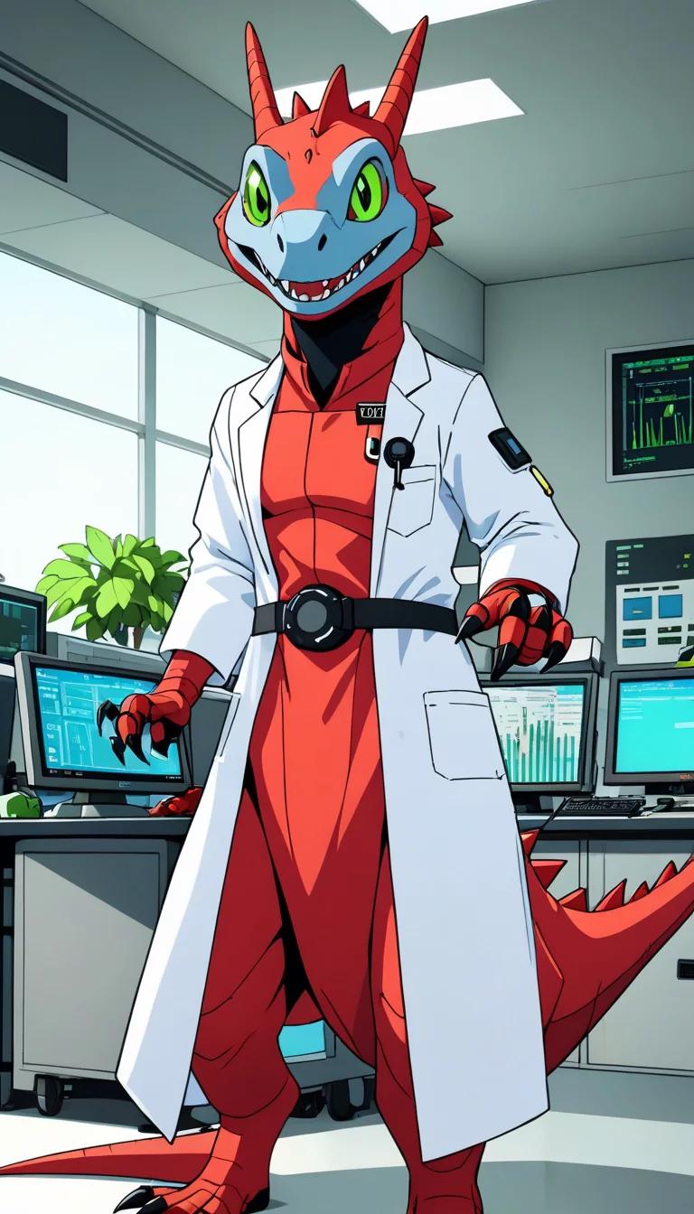 Museland-Guilmon-FishOutOfWater-Digimon