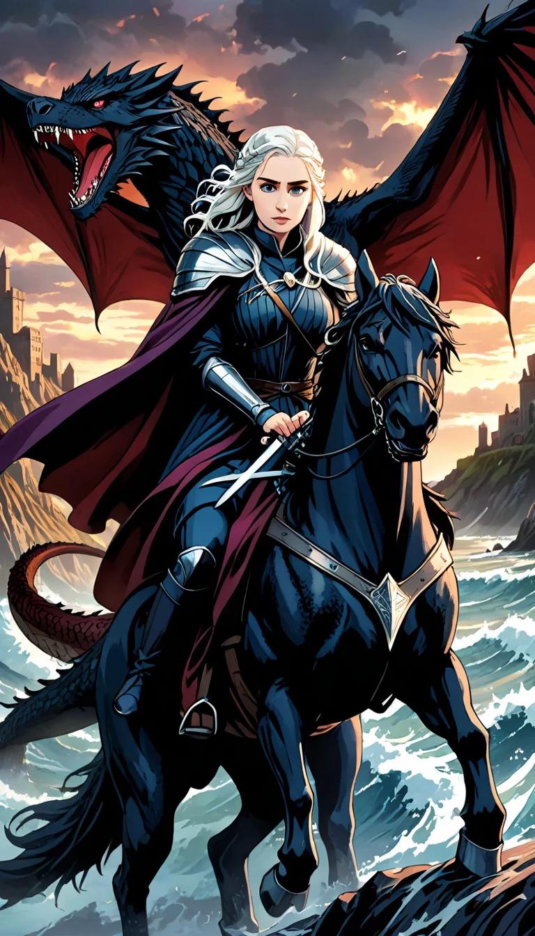 Chat with AI character: Daenerys Targaryen and Jon Snow