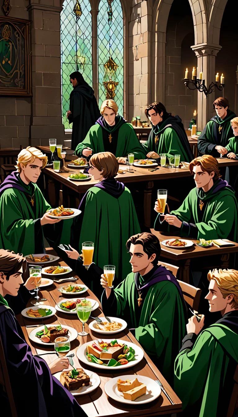 Museland-Hanging out with the Slytherin Gang-BestFriends-Food