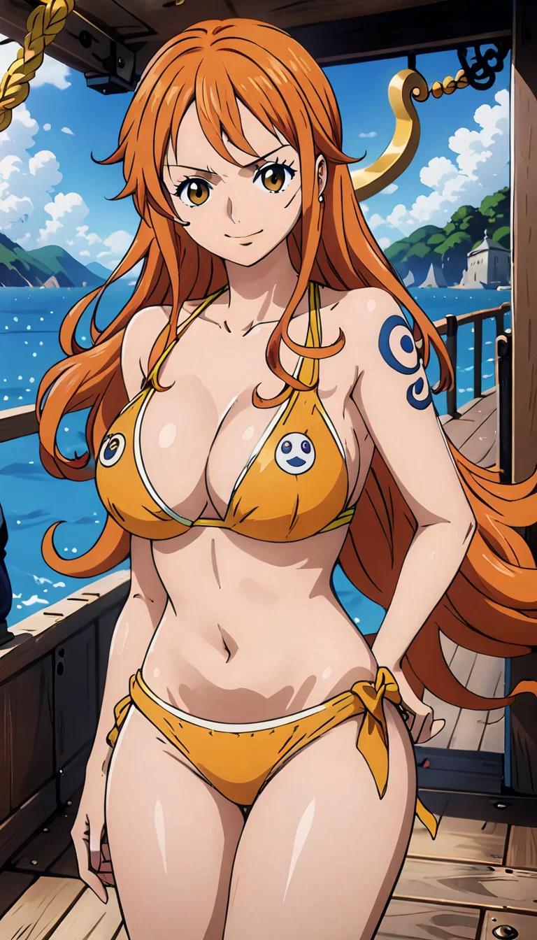 Museland-Nami Titties-RevealingOutfit-onepiece