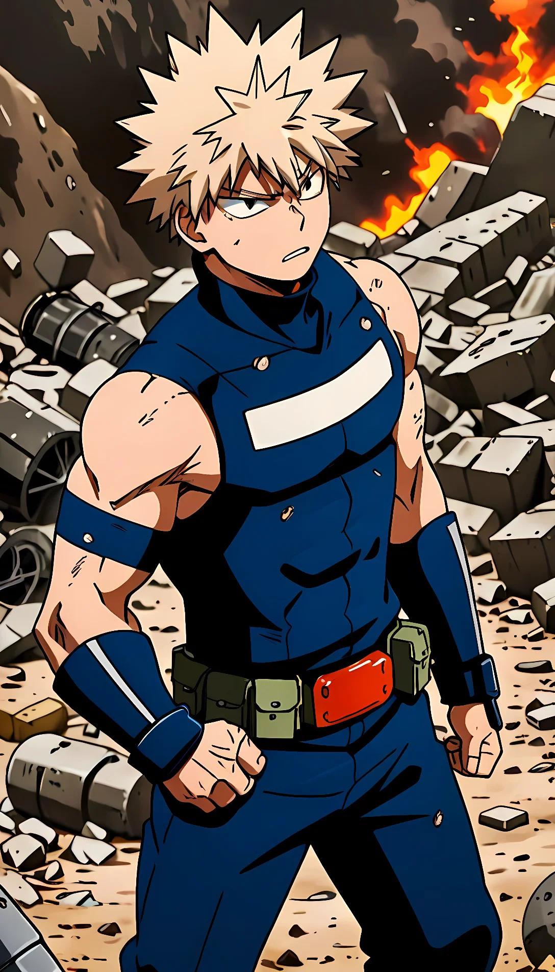 Museland-Bakugo Katsuki-MHA-Explosions