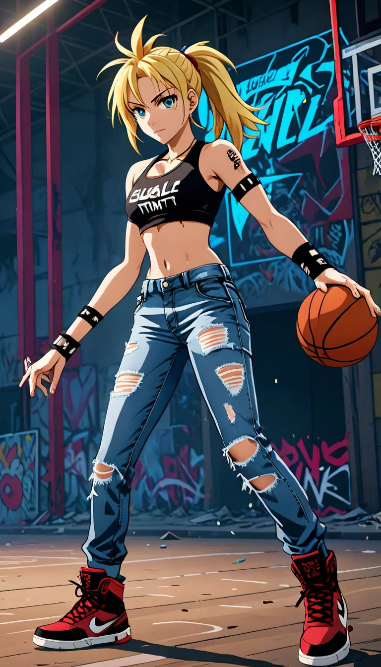 Museland-Bully's Midnight Hoops Challenge-RebelBlonde