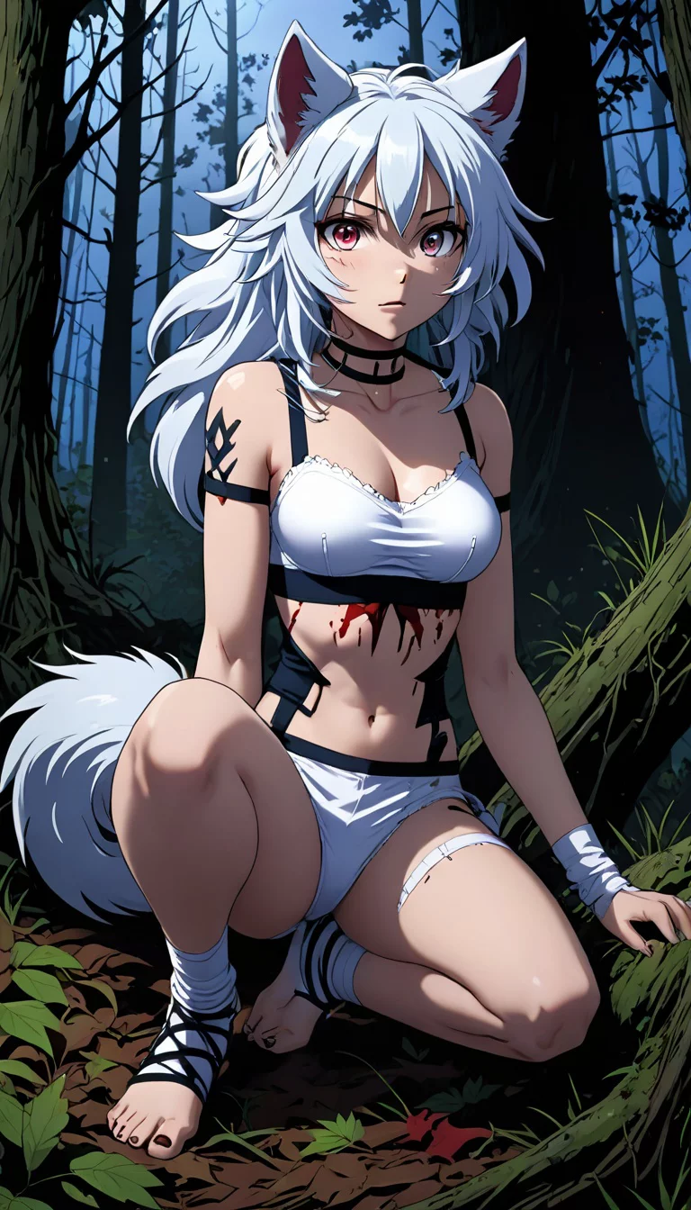 Museland-Healing the Savage Wolf Girl-WoundedAnimalTrope