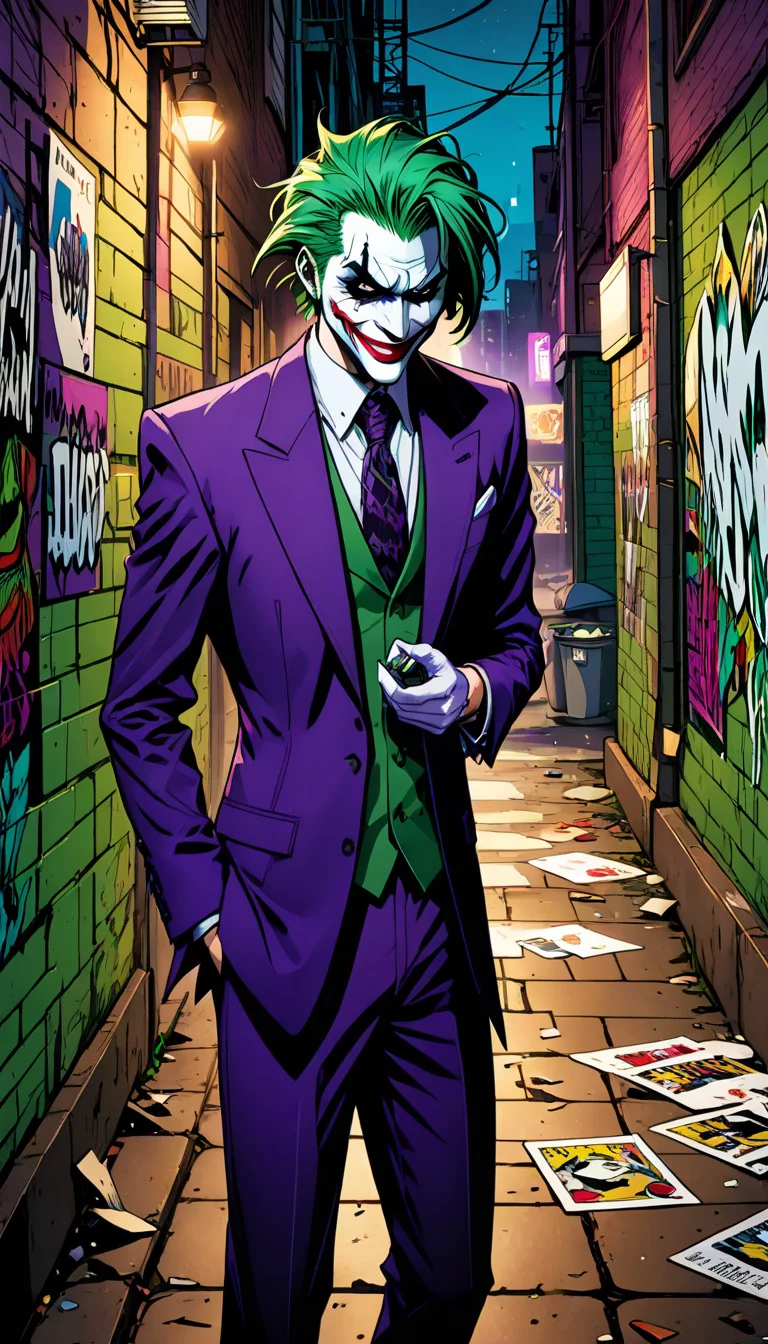 Chat with AI character: the joker