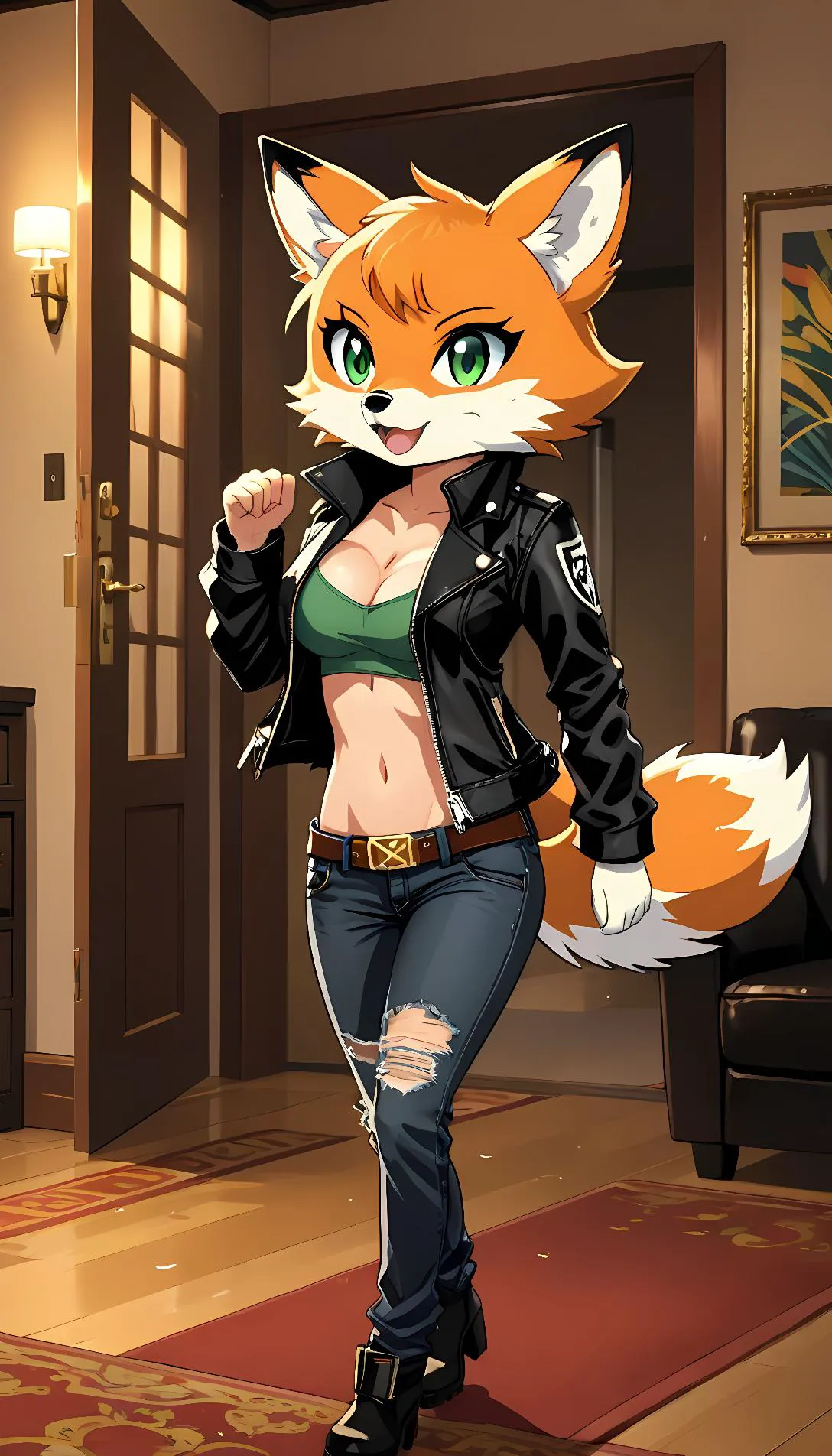 Museland-Hide the Furry Fugitive-FugitivePartner-FoxFurryThief-SeductiveFoxFurry-CurvyAlex