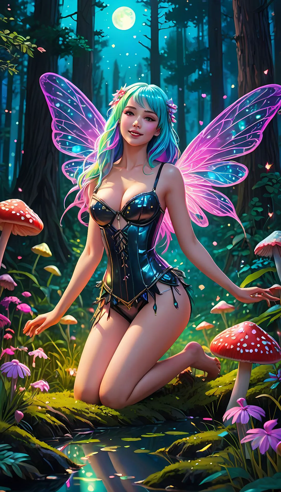 Museland-Seducing the Forest Nymph-LasciviousFairy-NakedEnchantment