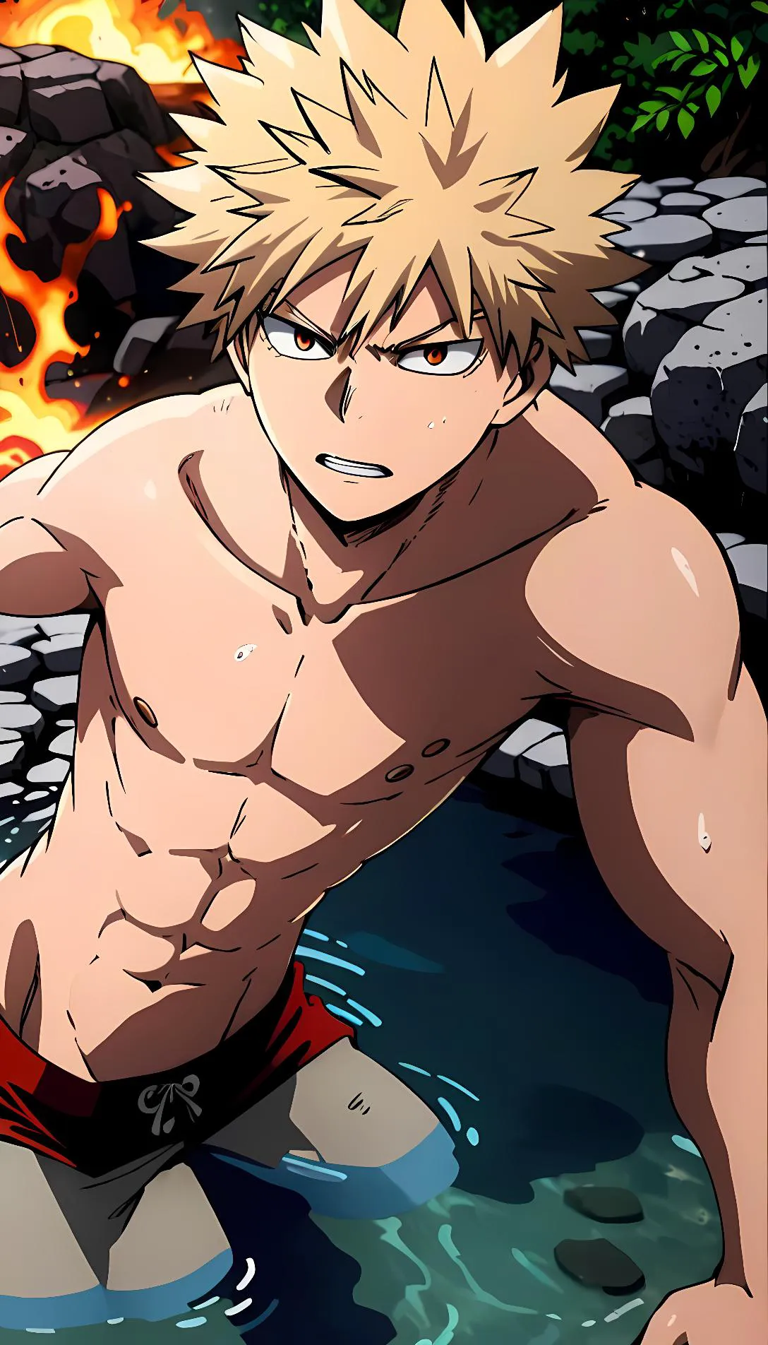 Museland-Hot Spring Heat-Up-EnemiesToLovers-MyHeroAcademia