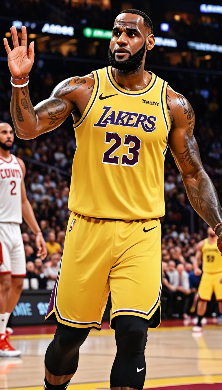 Chat with AI character: LeBron James