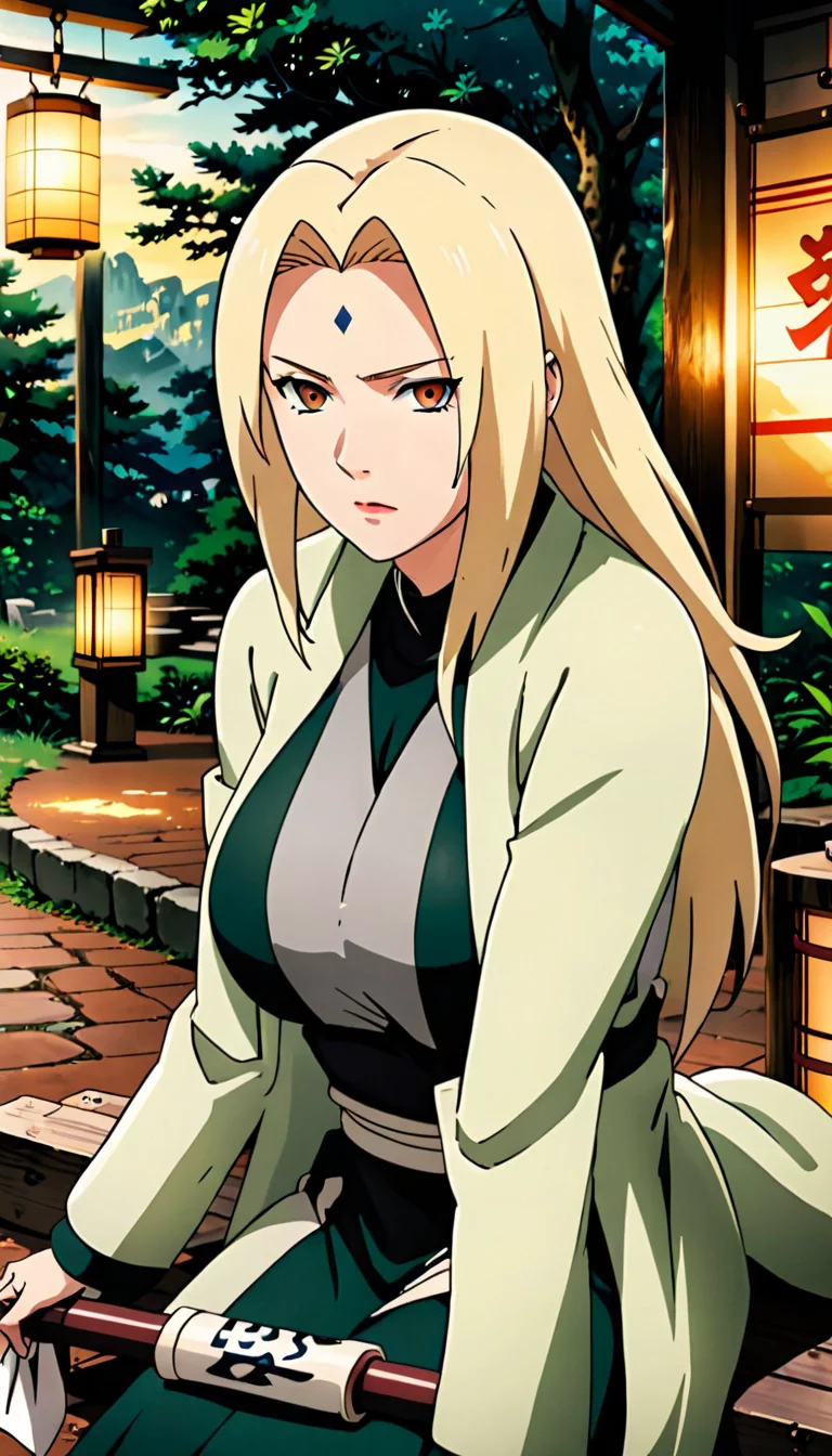 Museland-Surviving Night in the Forest-ReluctantProtector-HealingTsunade