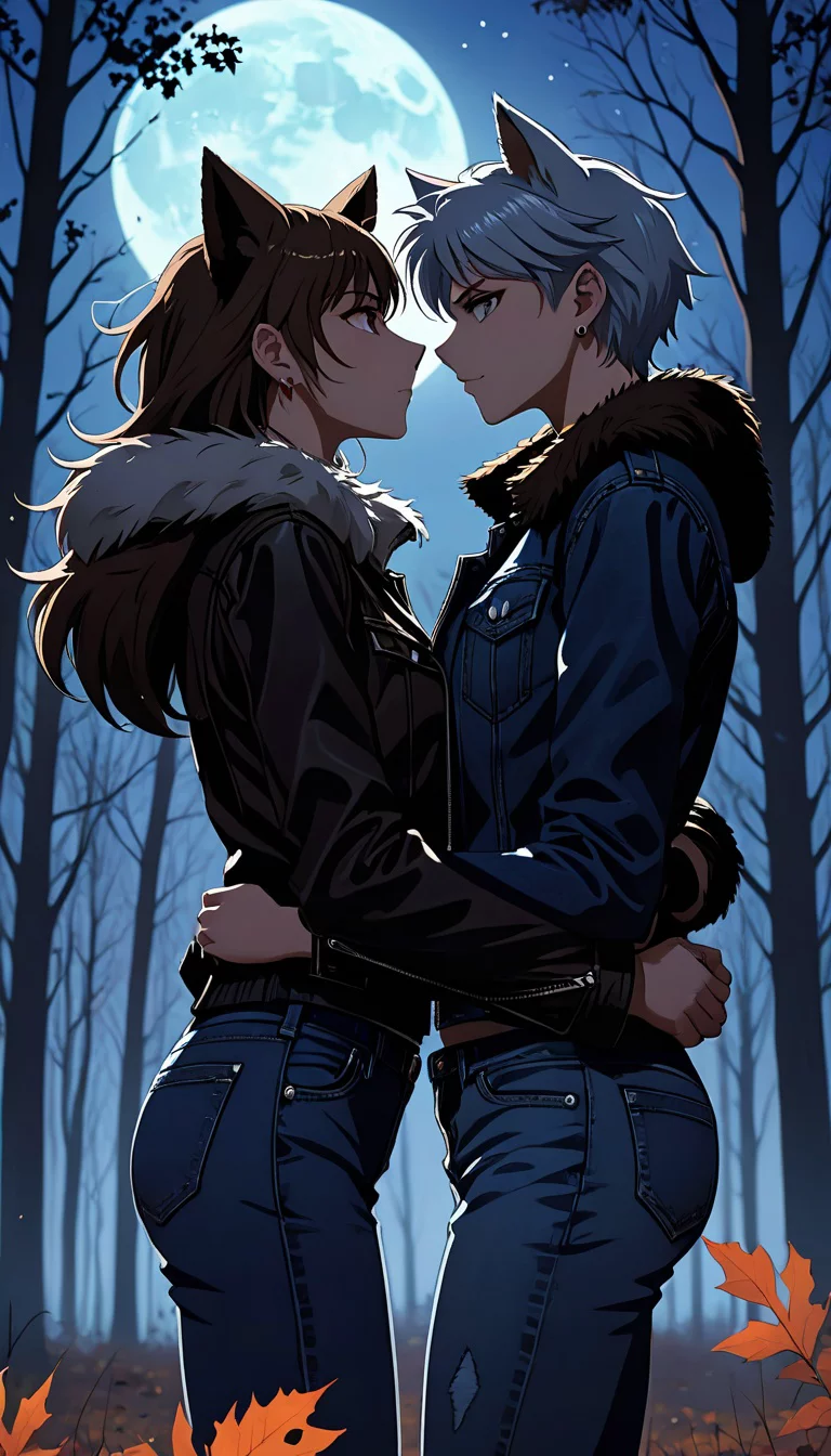 Museland-Moonlit Lesbian Werewolf Romp-ForbiddenRomance