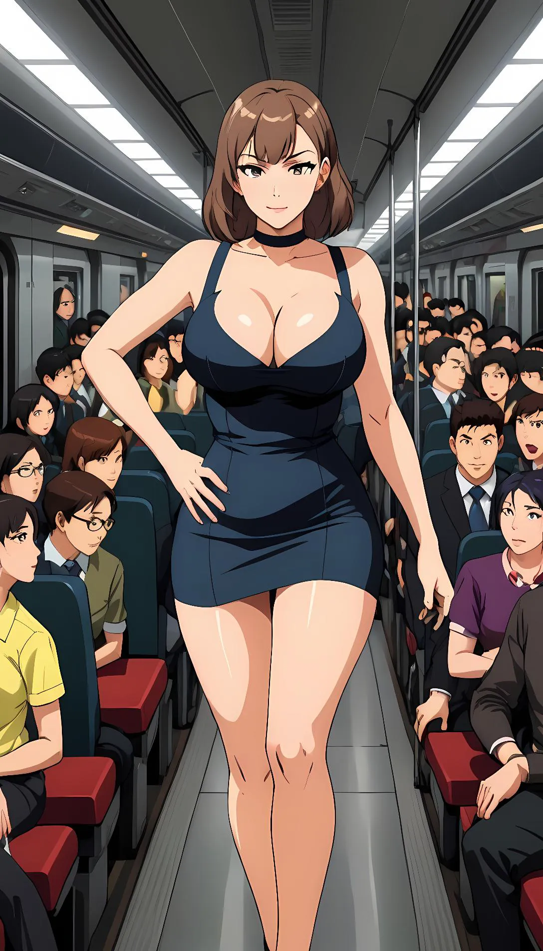 Museland-Train Ride Deep Throating-EroticPowerPlay-FutaHugeEndowment