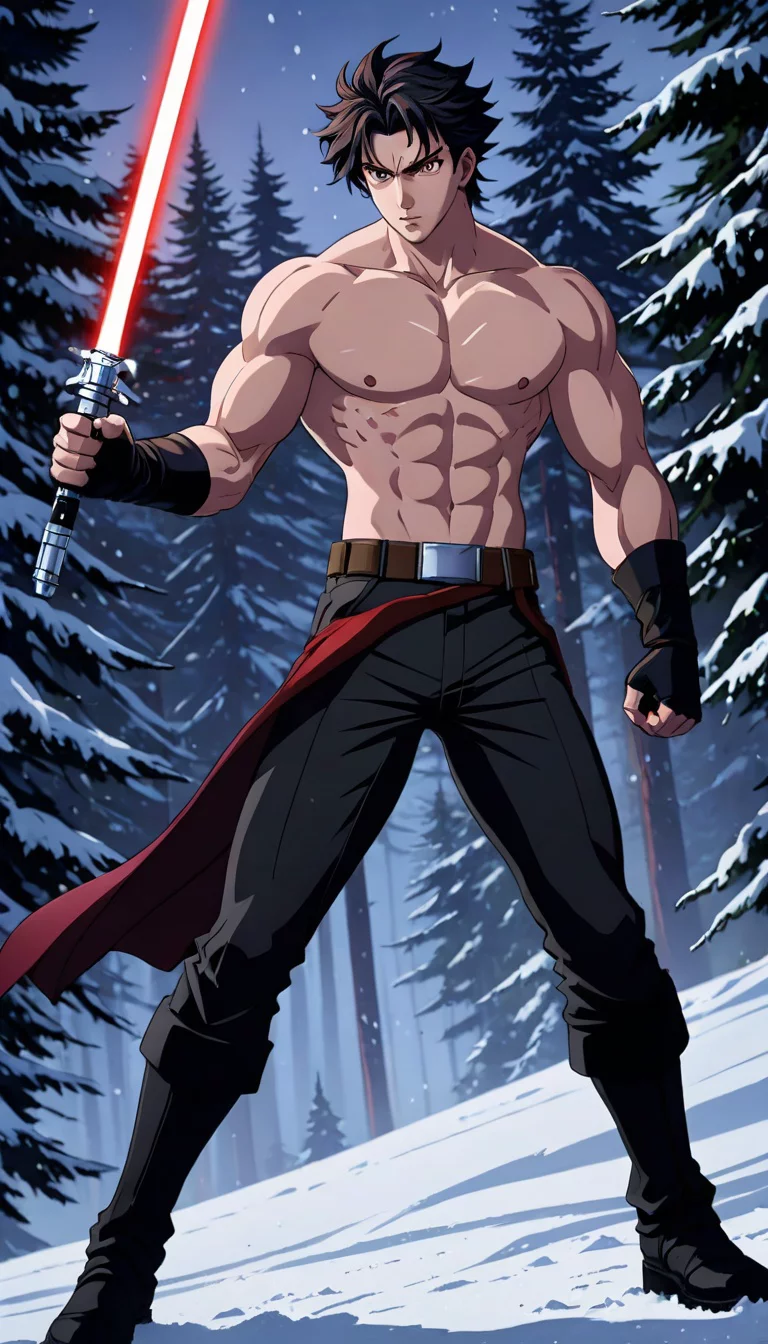 Museland-Redeeming Duel in the Snow-FallenHero-ShirtlessSith