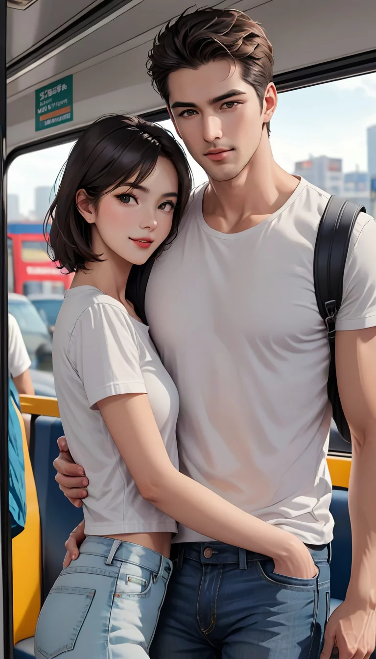 Museland-Bus Ride Romance-StrangersToLovers-HandsomeAbs