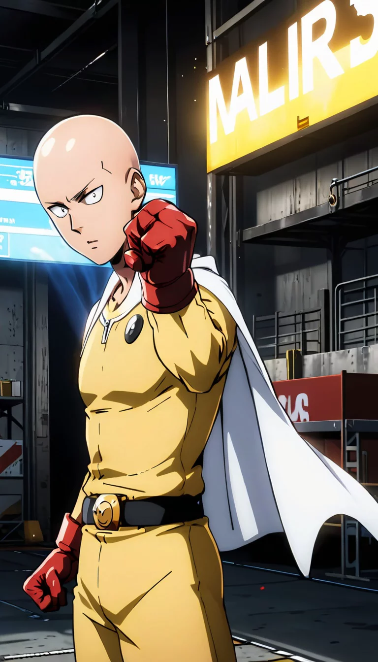 Chat with AI character: saitama