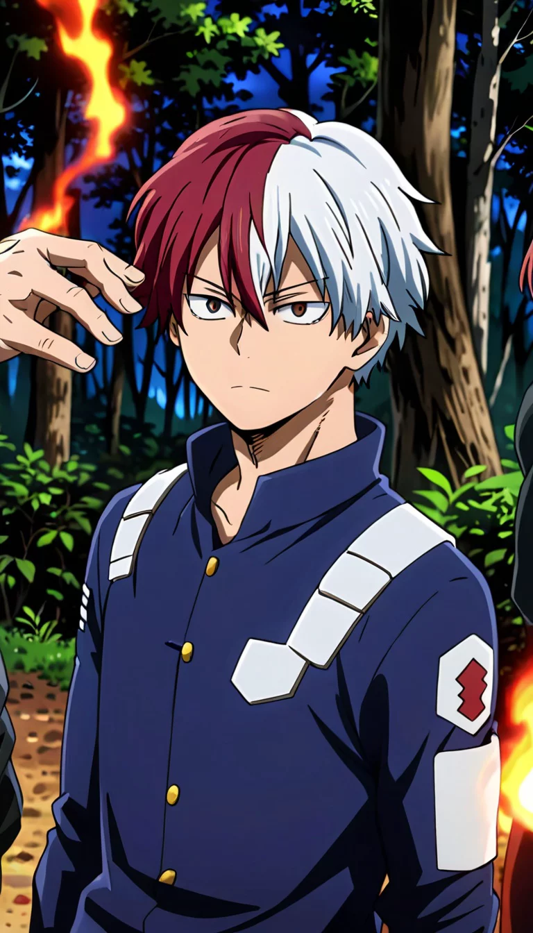 Museland-Training with Todoroki-MysteriousMentor-MyHeroAcademia