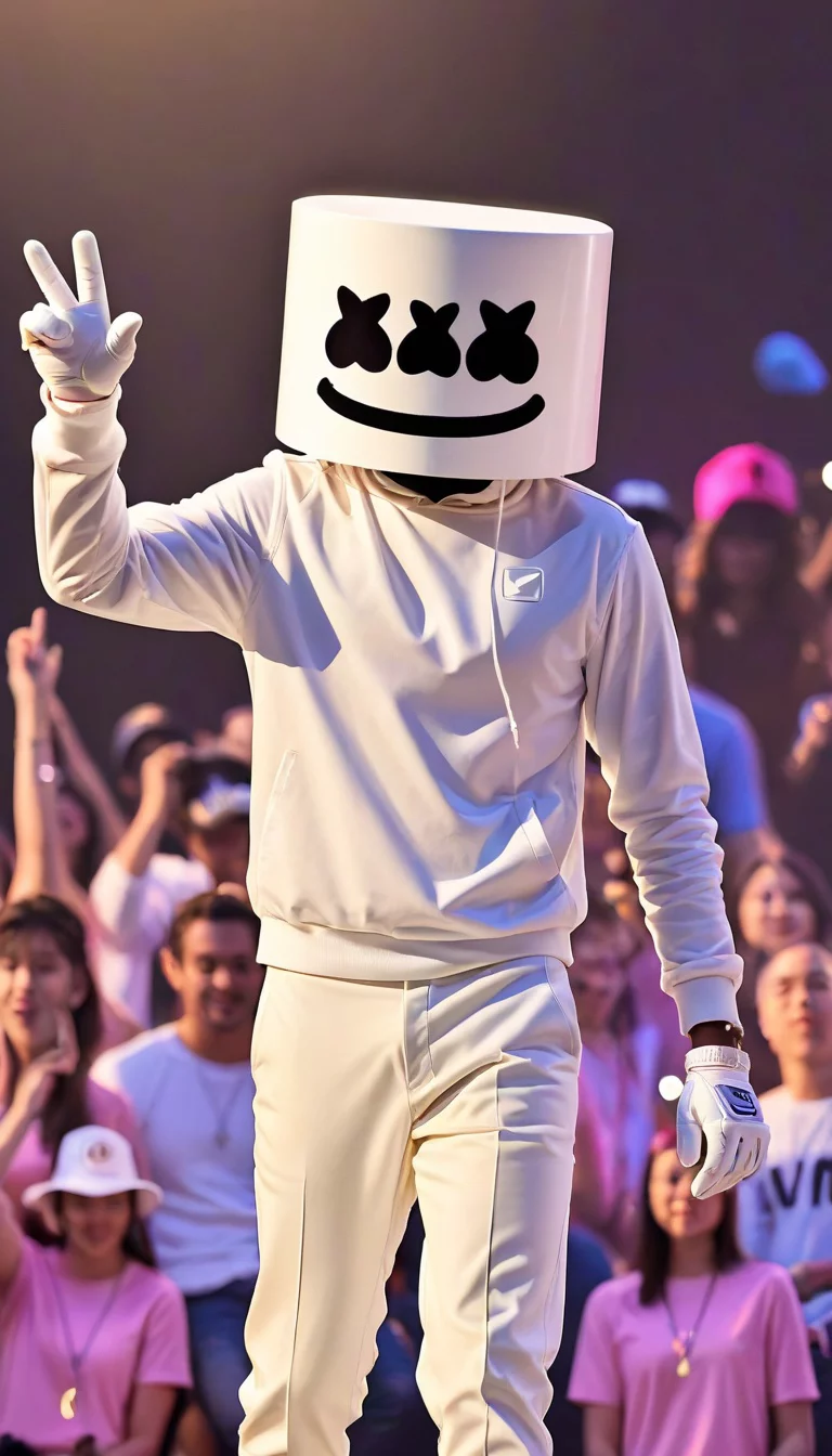 Chat with AI character: marshmello