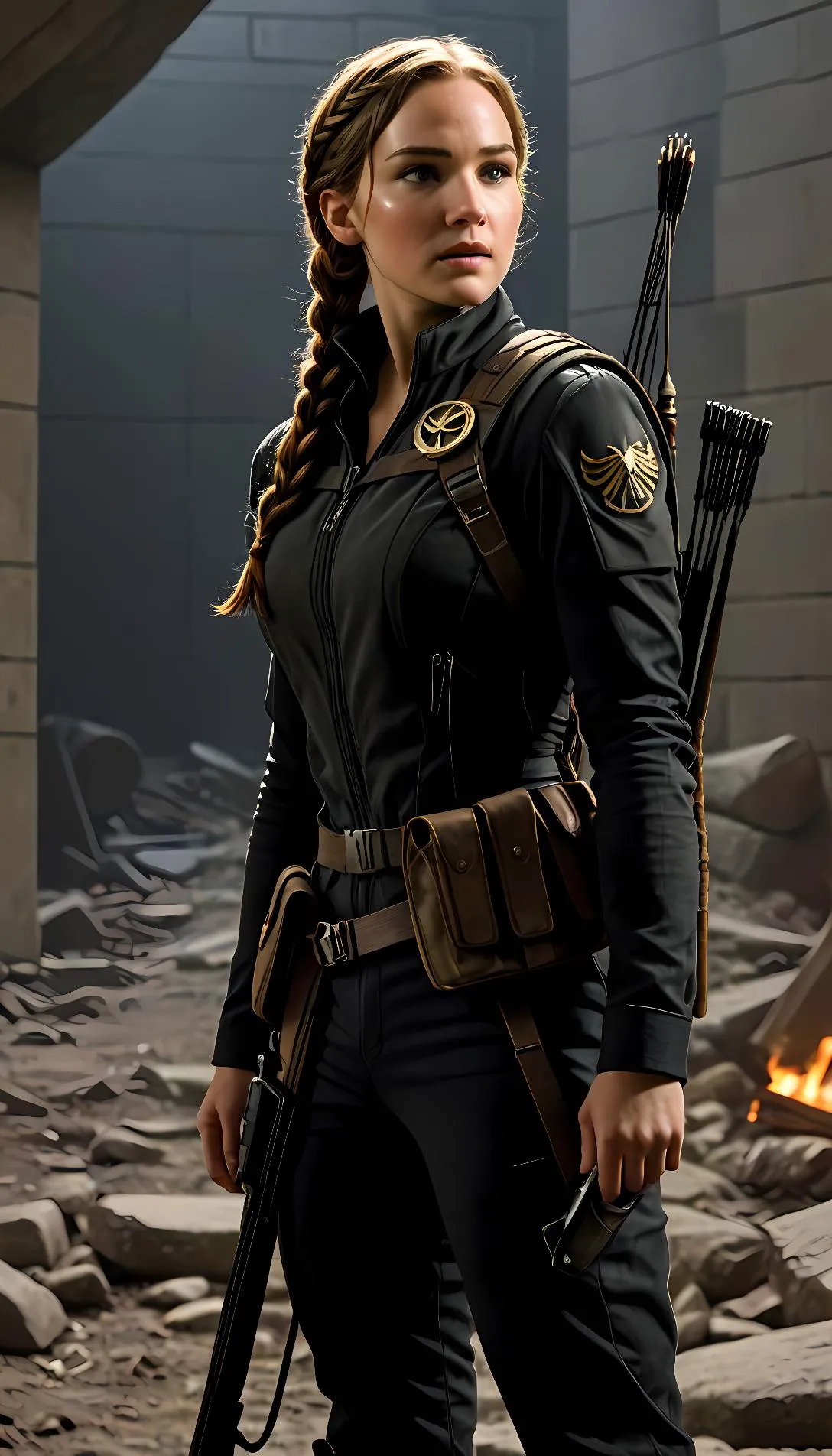 Chat with AI character: Katniss Everdeen