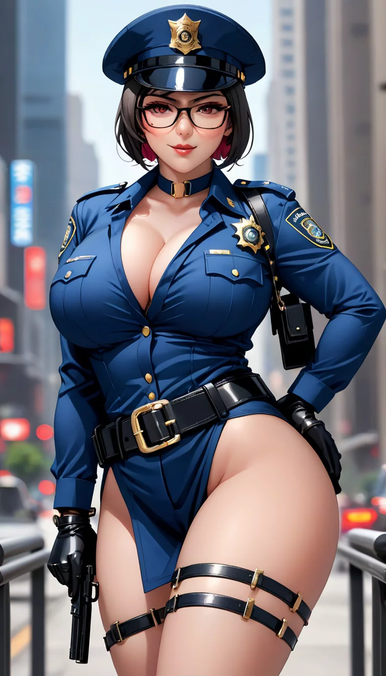 Museland-Flirting Out of a Ticket-NaughtyCop-FlirtyAuthority