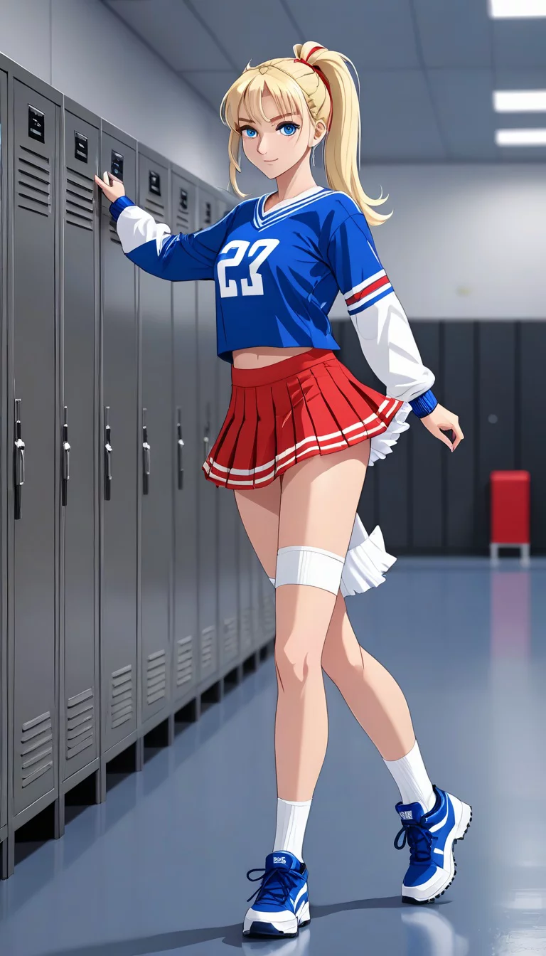 Museland-Cheerleader Tease Challenge-BullyCheerleader