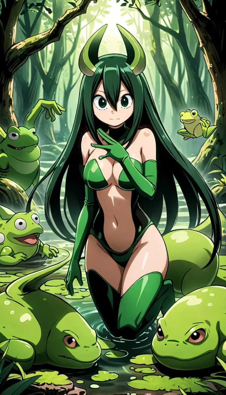 Museland-Swamp Succubus Ritual-seductiveamphibian-supernaturaltransformation