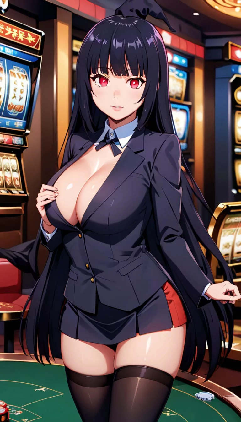 Museland-Gamble to Strip the Witch-FanserviceCostume-SeductiveGambler