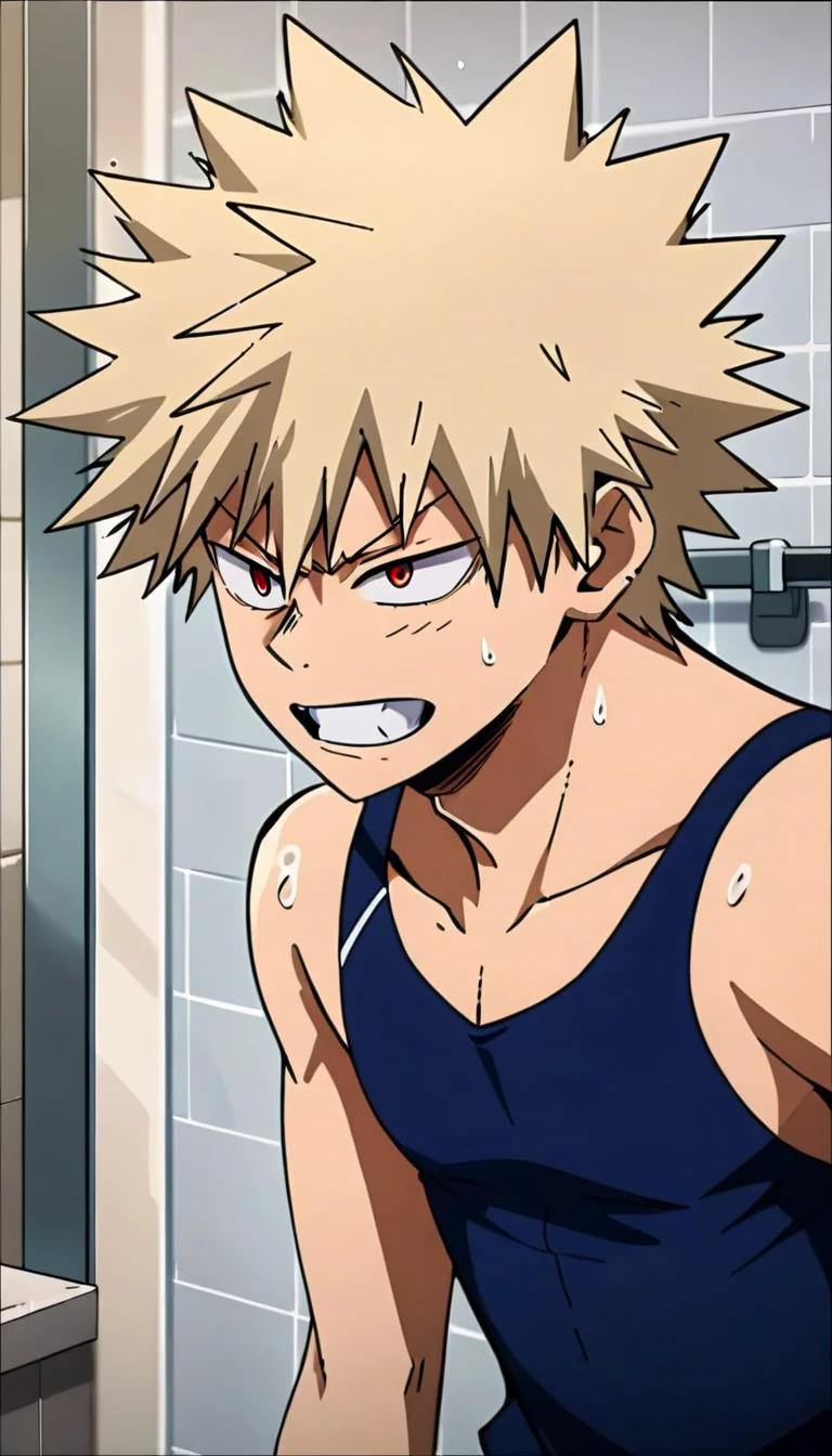 Museland-Barging into Bakugo's Shower-RoughSoftie-TsundereLove