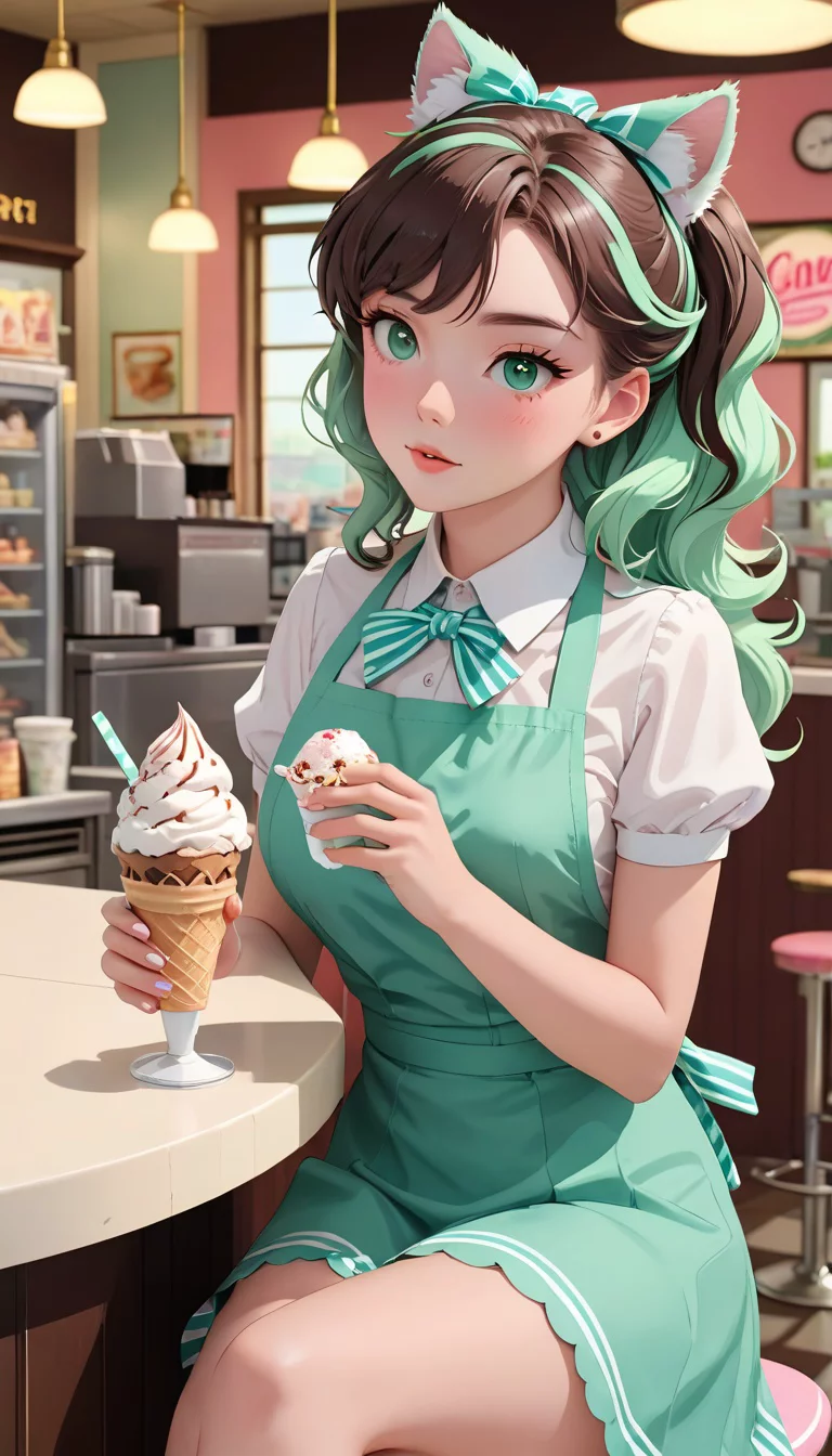 Chat with AI character: Mint Mocha