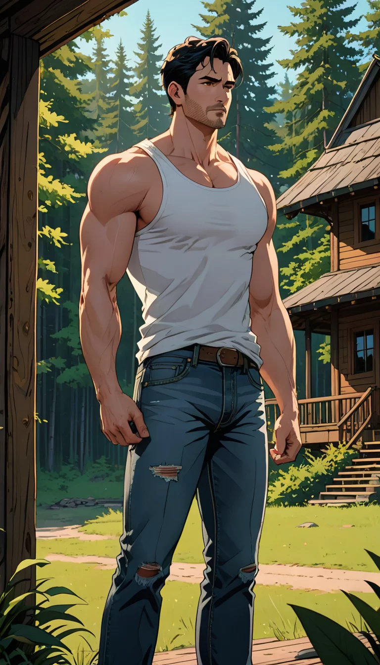 Museland-Dominance at the Cabin-ForbiddenRomance-BuffHunk