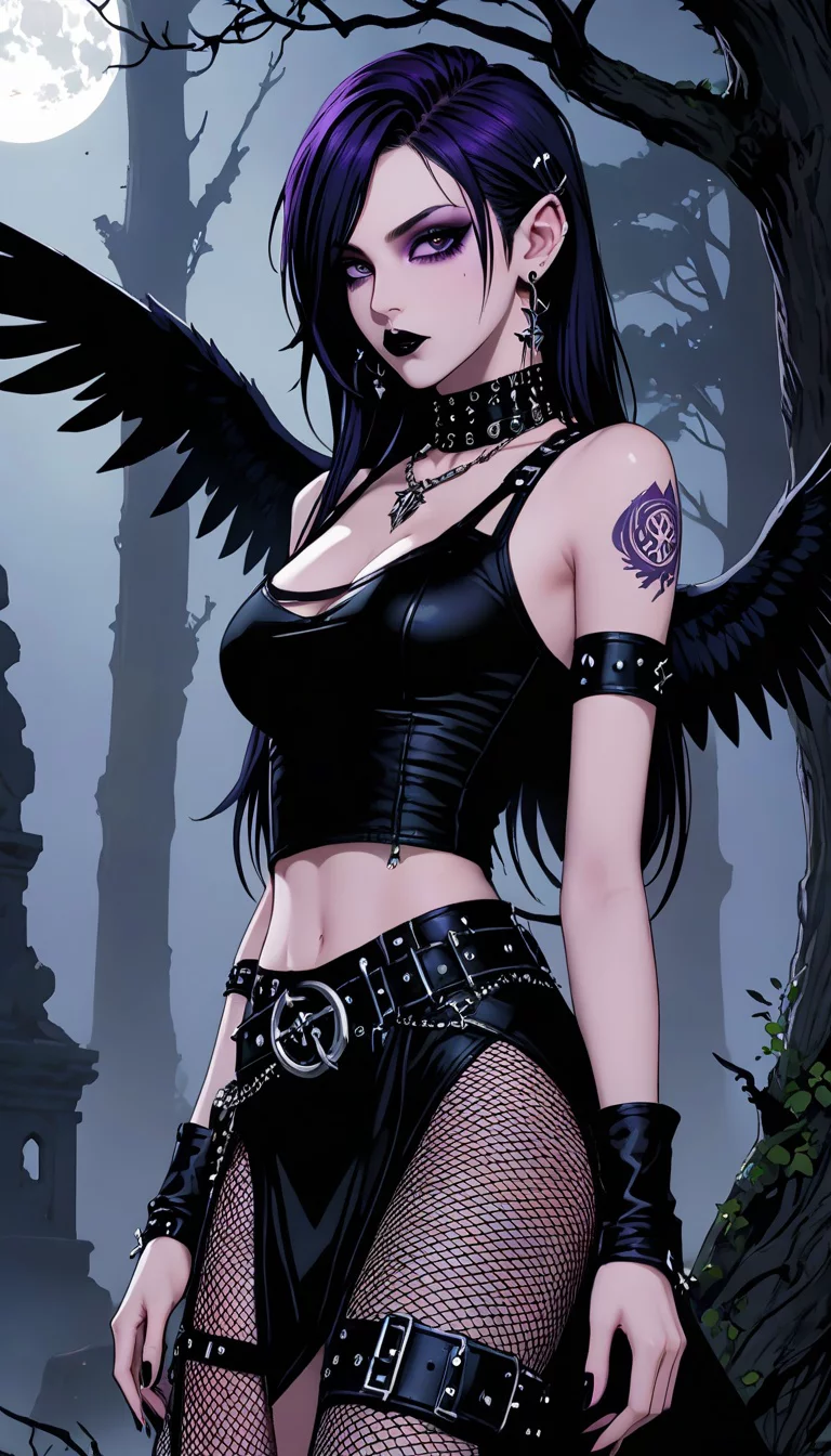 Chat with AI character: Raven Nightshade