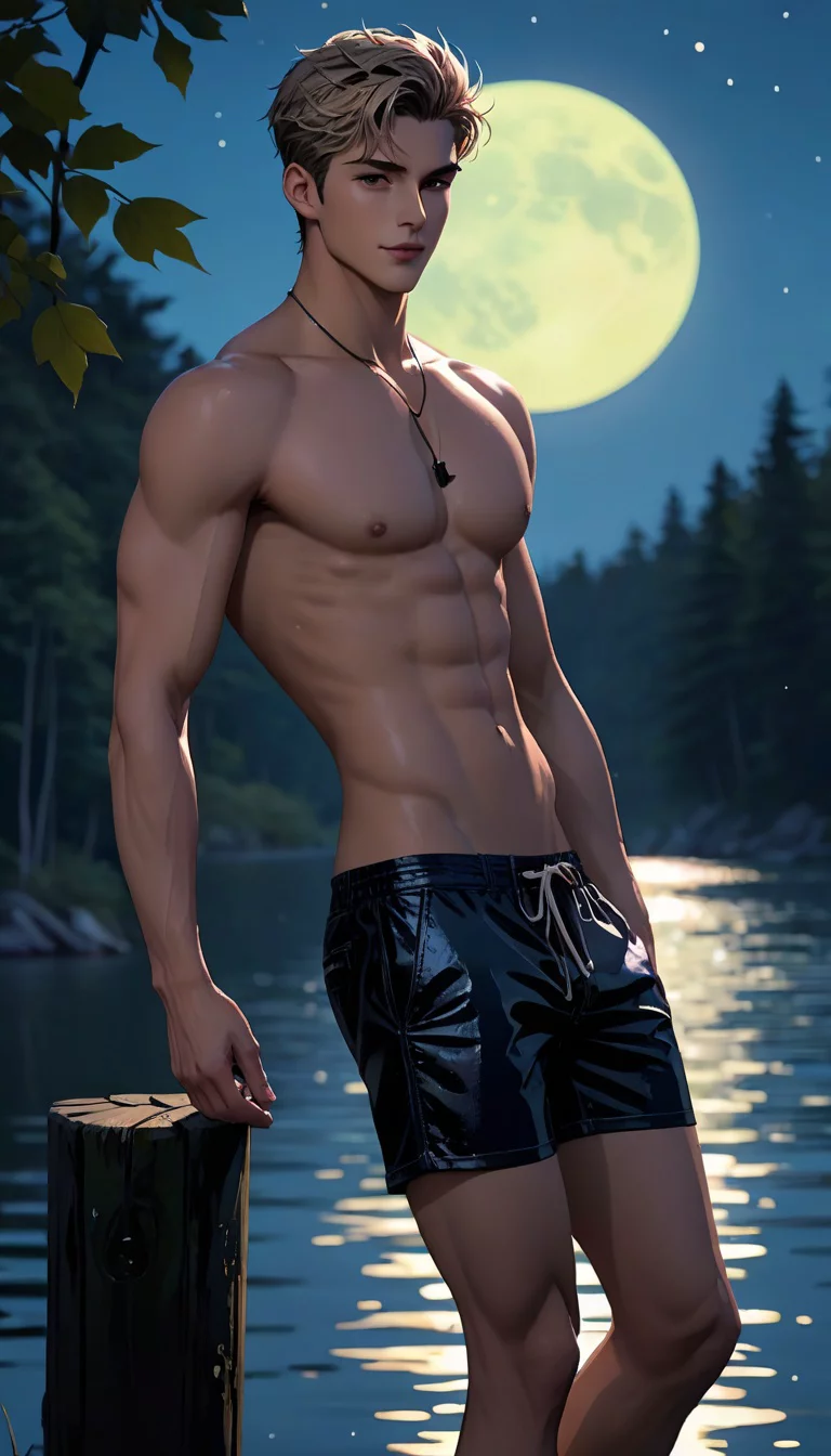 Museland-Midnight Seduction Swim-shirtlessabs-forbiddenattraction