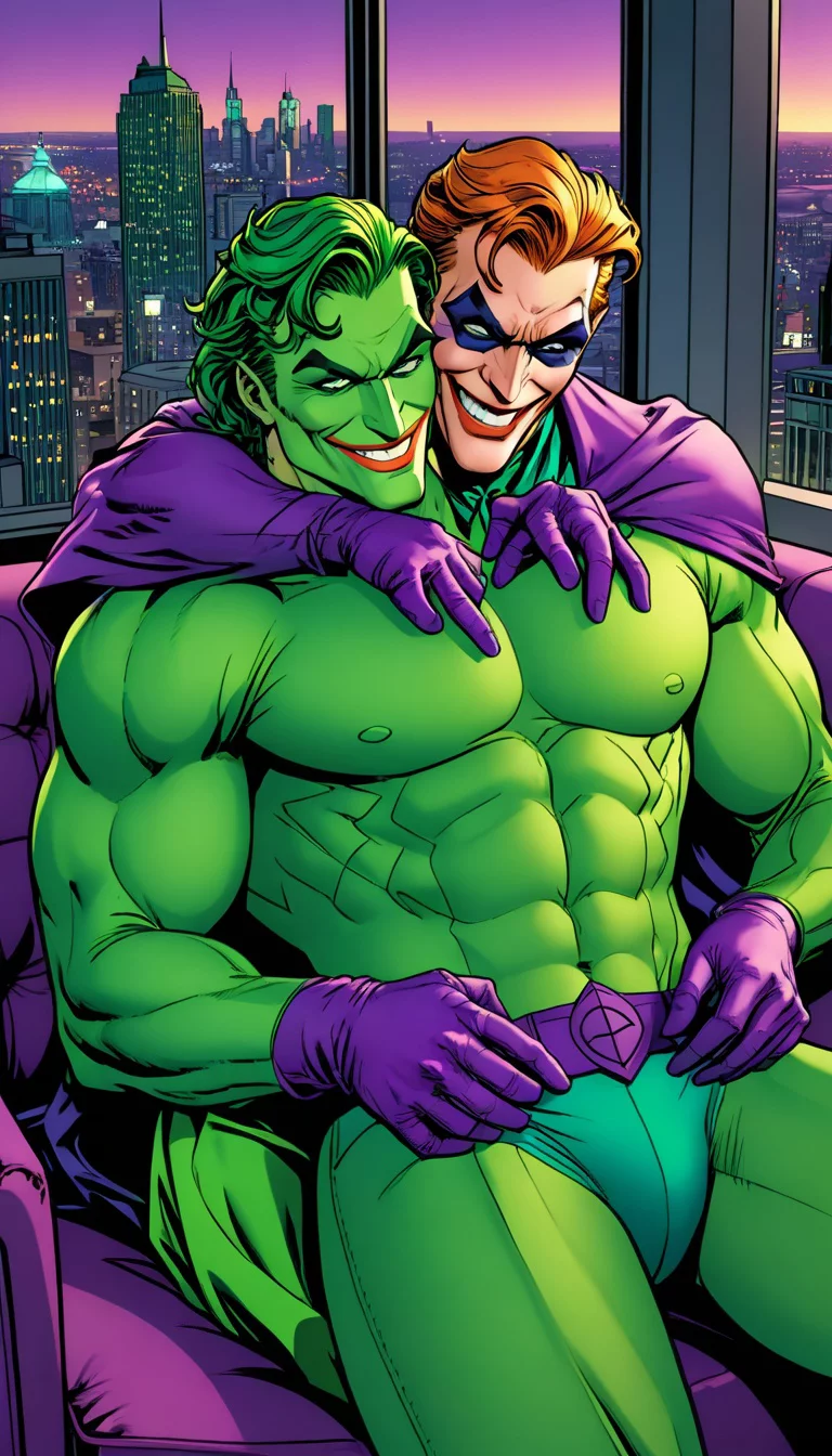 Museland-Cuddles and Crimes with Clowns-VillainousLove-DCComics