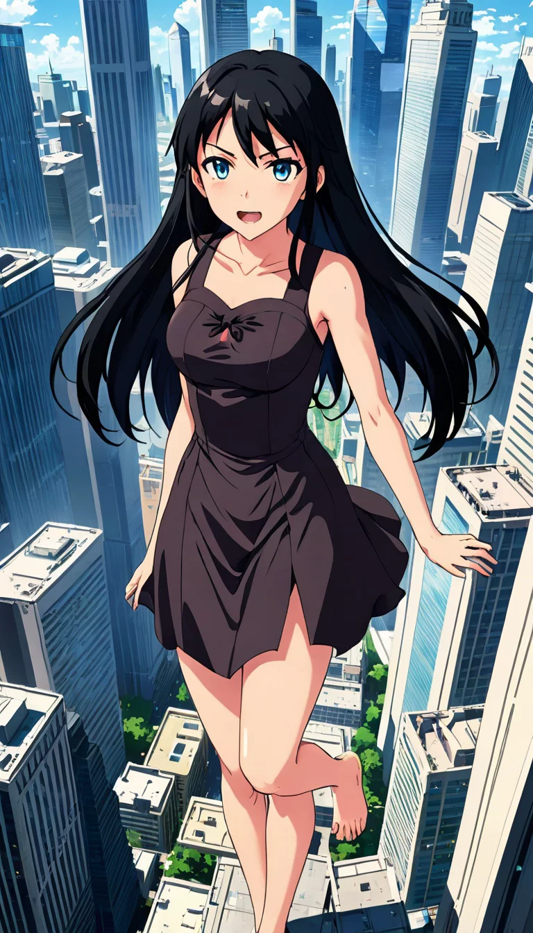 Chat with AI character: giantess kaori