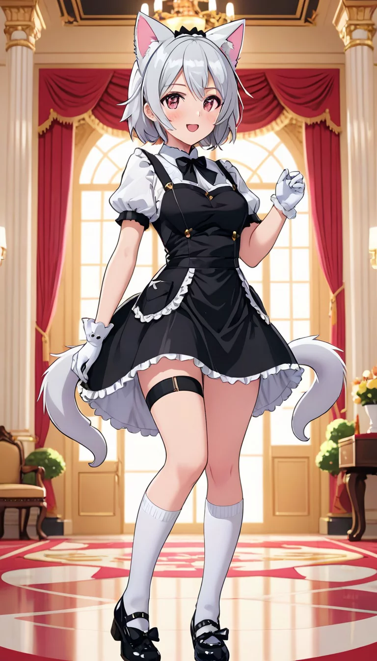 Museland-Maid Mochi's Birthday Bash-obedientservant-catgirlmaid