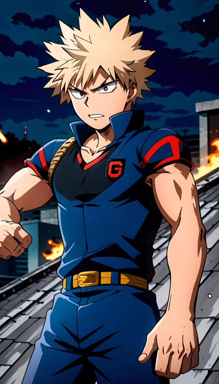 Museland-Moonlit Brawl with Bakugo-HotHeadedHero-MyHeroAcademia