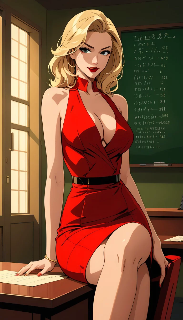 Museland-Detention with Benefits-hotblondeteacher-forbiddenattraction