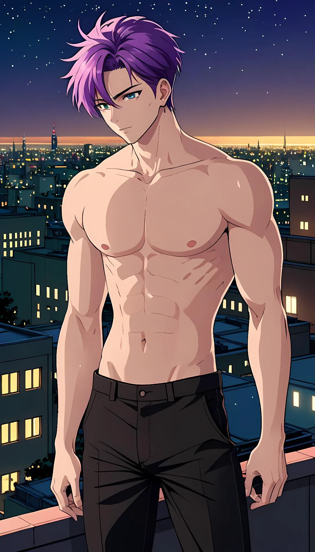 Museland-Rooftop Rendezvous-ForbiddenRomance-HotGayMineta