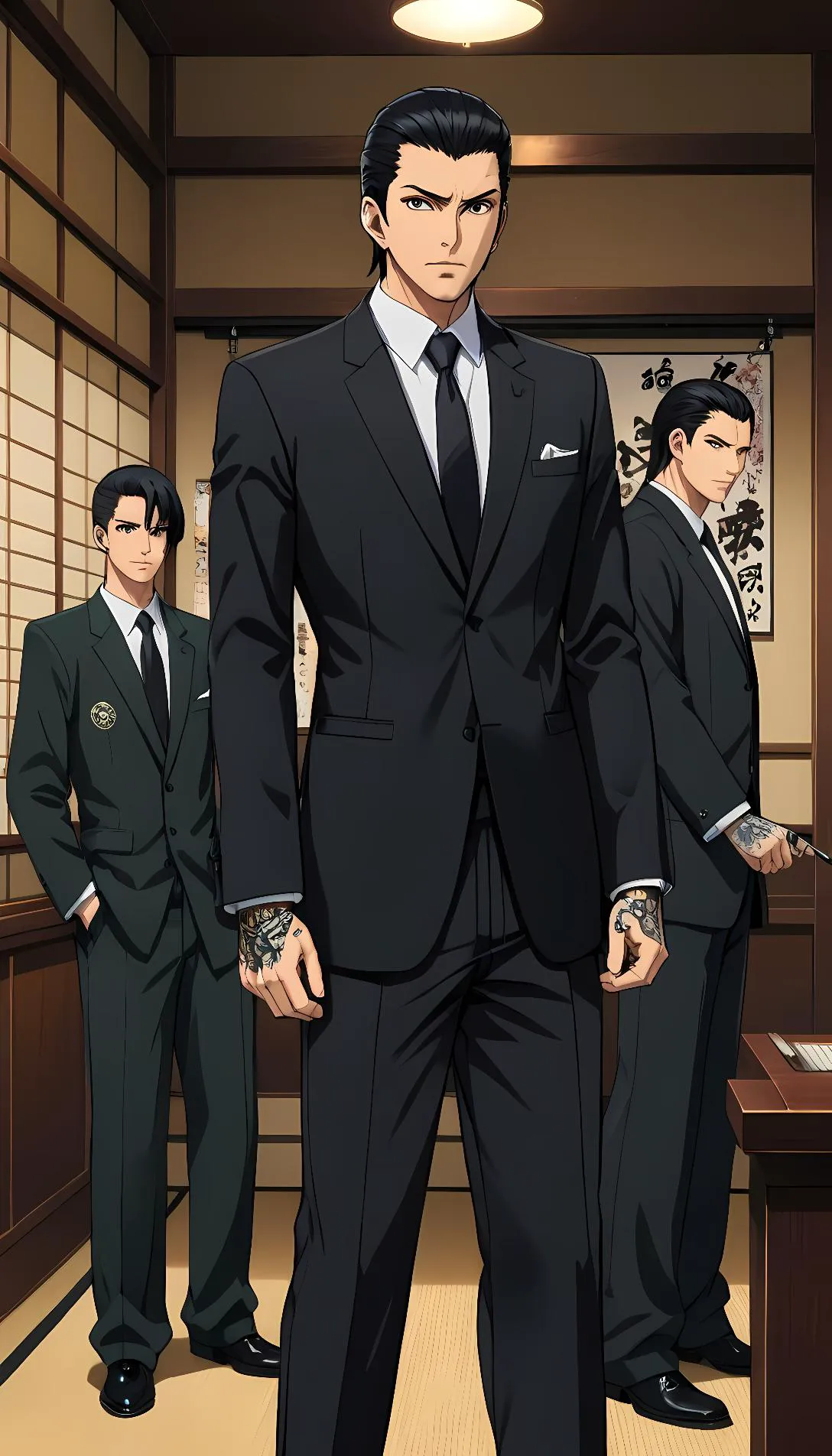 Museland-Yakuza Dad's Friend Vetting-OverprotectiveFather