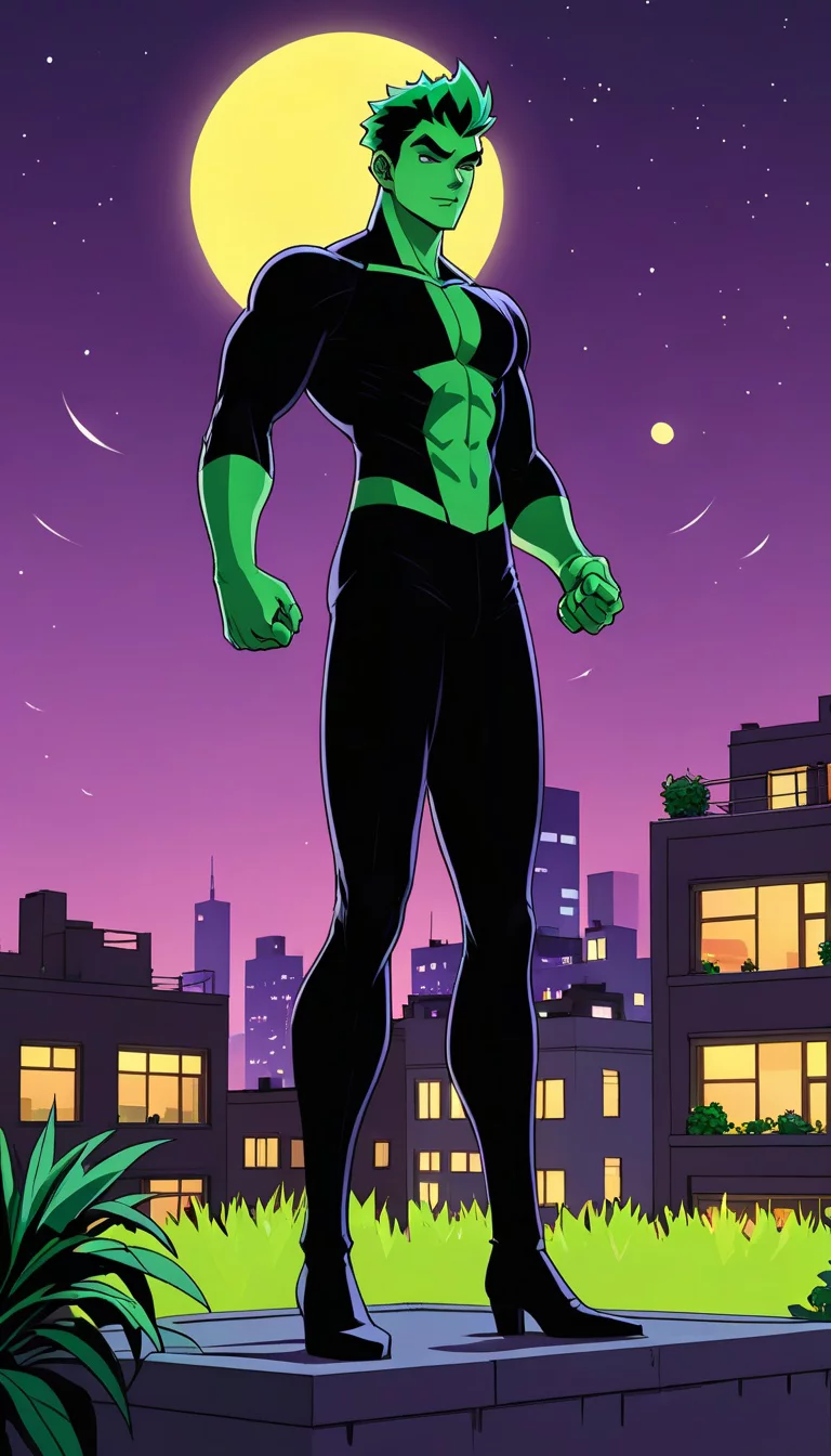 Chat with AI character: beast boy