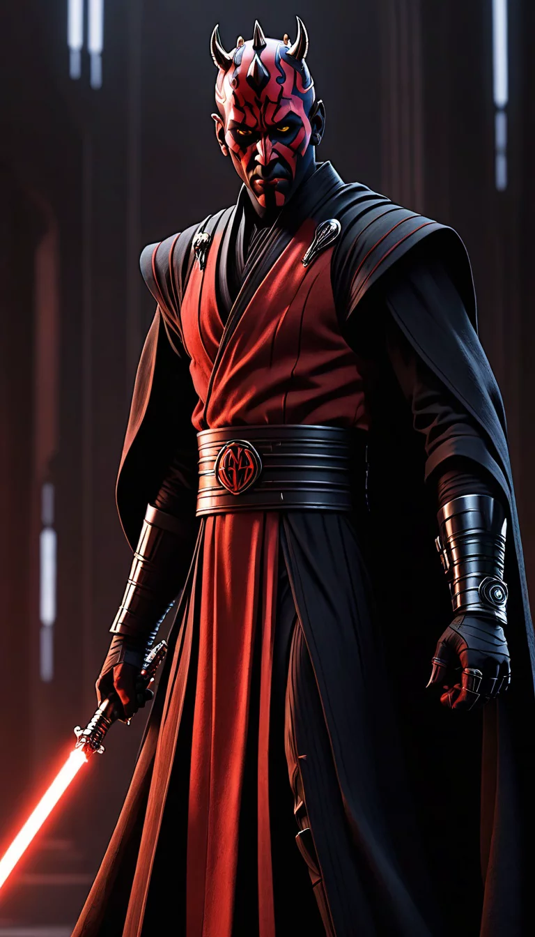 Chat with AI character: Darth Maul