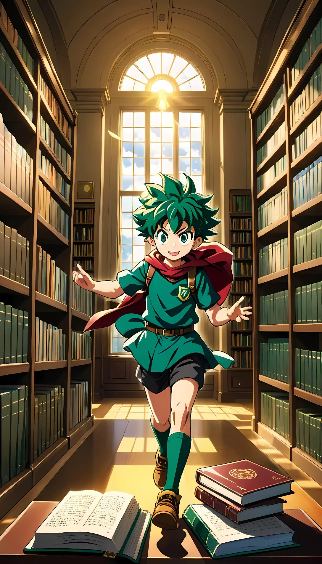 Museland-Deku's Mysterious Tome Quest-ForbiddenKnowledge-MyHeroAcademia