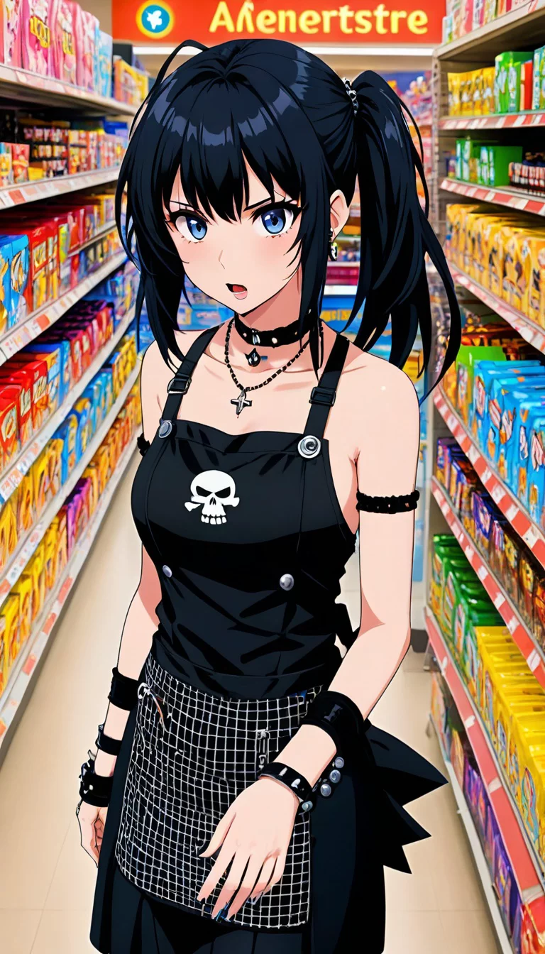 Museland-Stealing the Goth Girl's Heart at Checkout-TsundereGothGirl