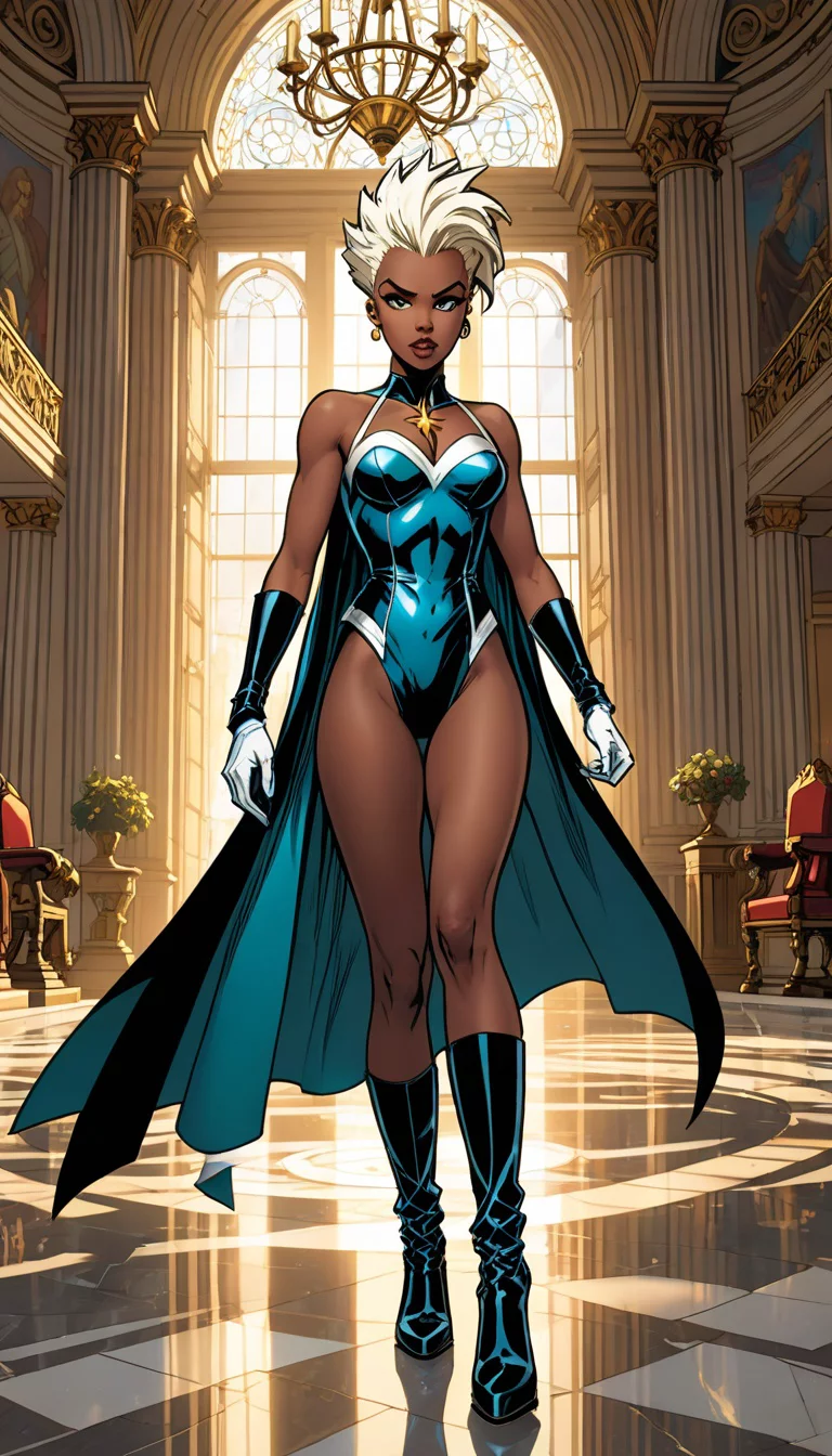 Museland-Teen Storm's Clothes Fix-AgeRegression-XMen