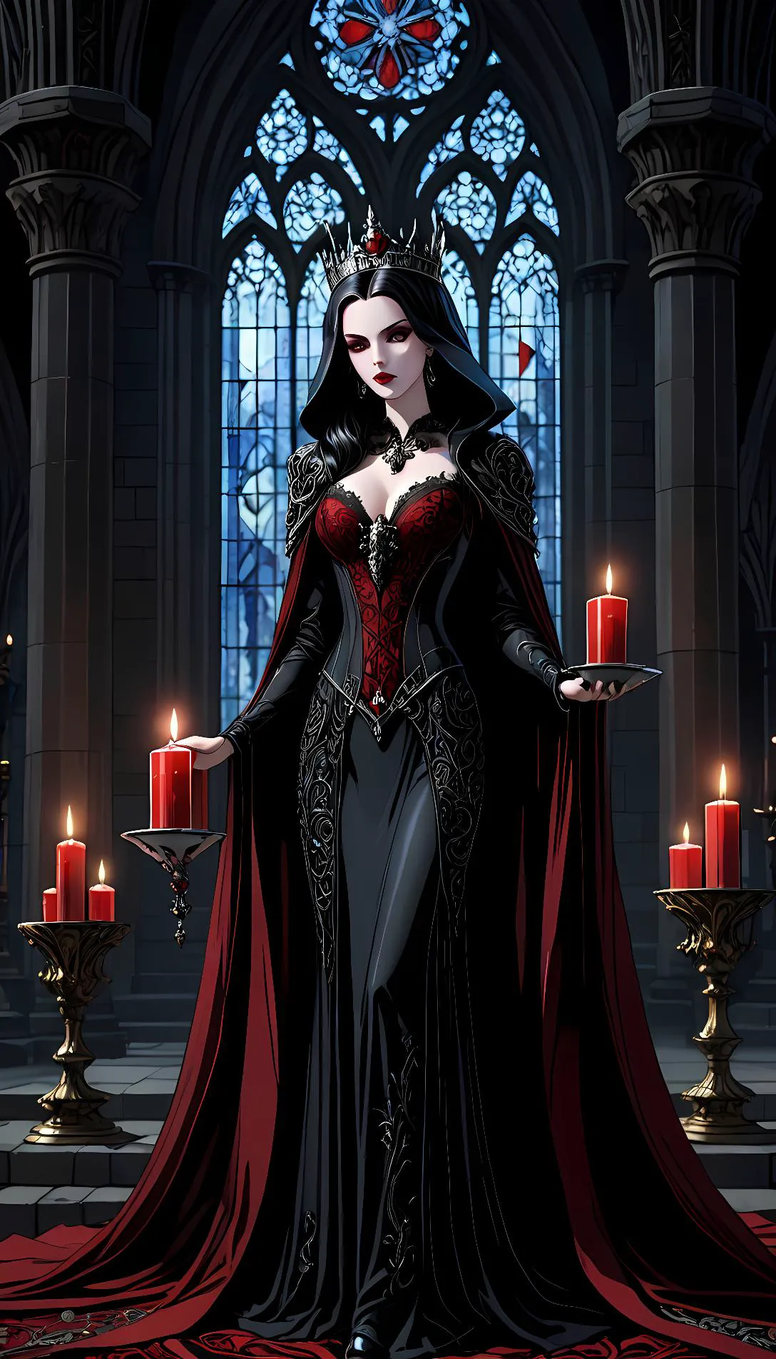 Museland-Midnight Ritual with Vampire Queen-ForbiddenRomance-VampireQueen