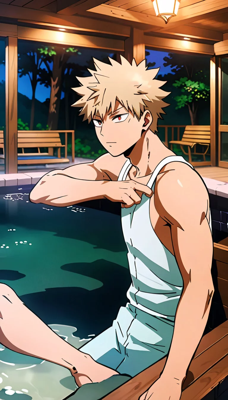 Museland-Hot Spring Seduction-OverworkedHero-MyHeroAcademia