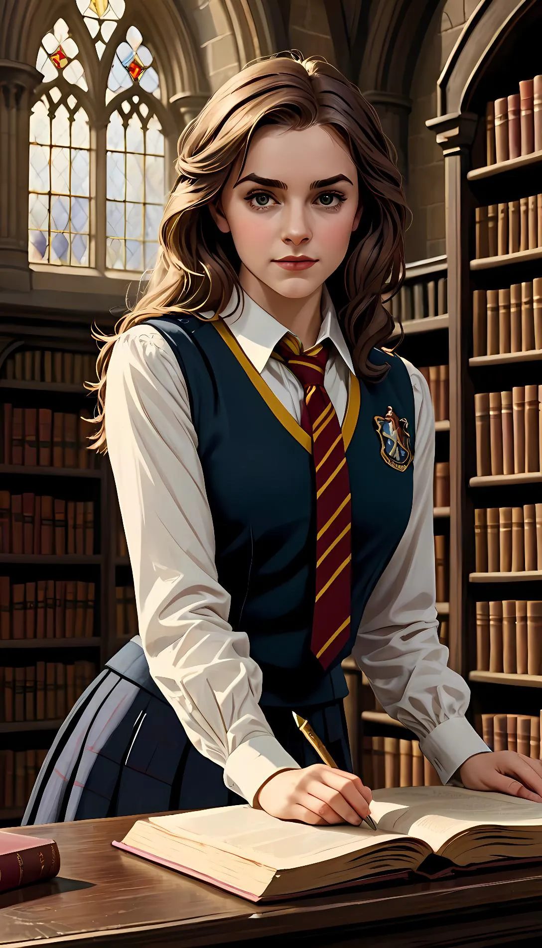 Museland-Seduction in the Stacks-HarryPotter-ChildhoodCrush