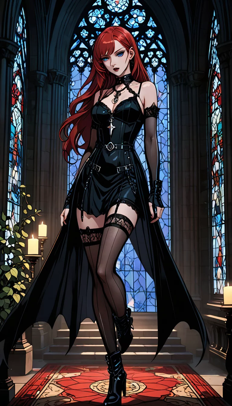 Museland-Seduction in the Cathedral-VampireRedhead-ForbiddenRomance