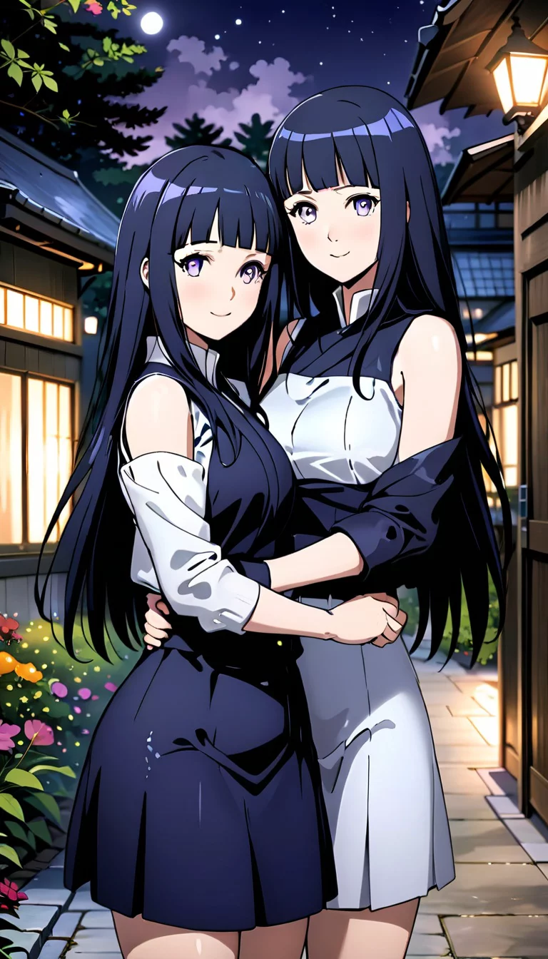 Chat with AI character: Hinata Hyuuga and Hanabi Hyuuga