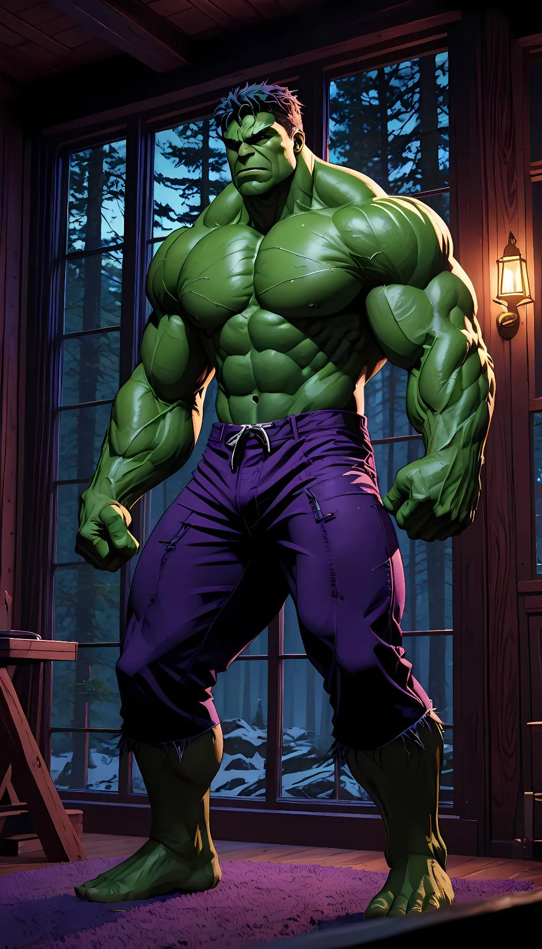 Museland-Hulk's Horny Havoc-BeastInHeat-Marvel