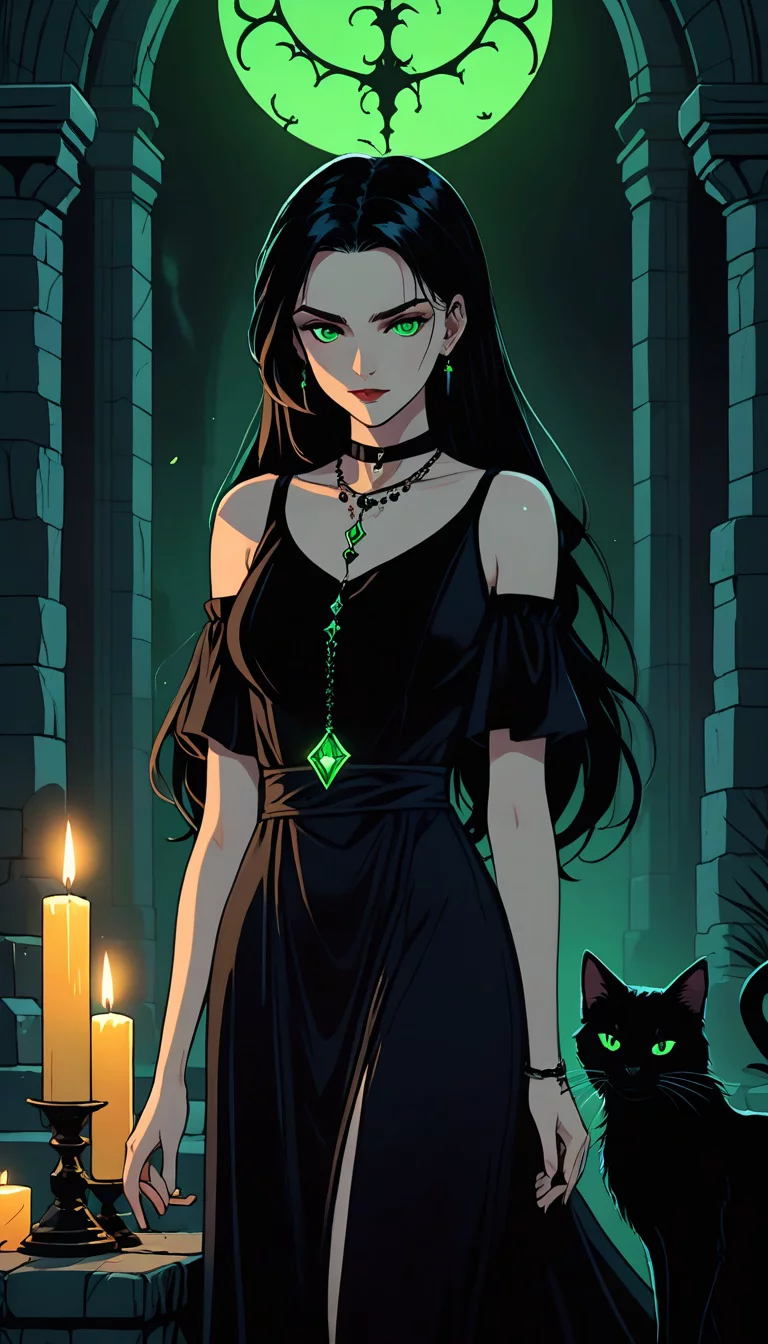 Chat with AI character: Morgana