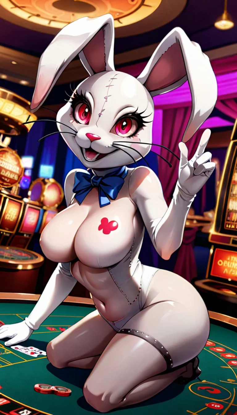 Museland-Flirting with Danger Bunny-FemmeFatale-VoluptuousBunny